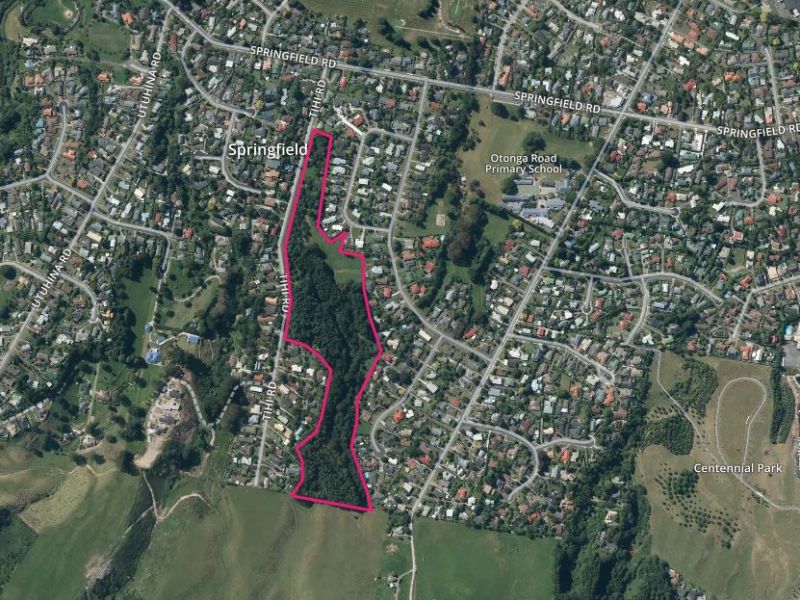 Tihi Reserve location